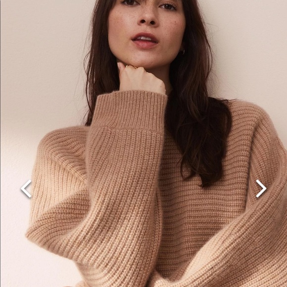 Lou & Grey Sweaters - SOLD-Lou & Grey 100% Cashmere Ribbed Sweater